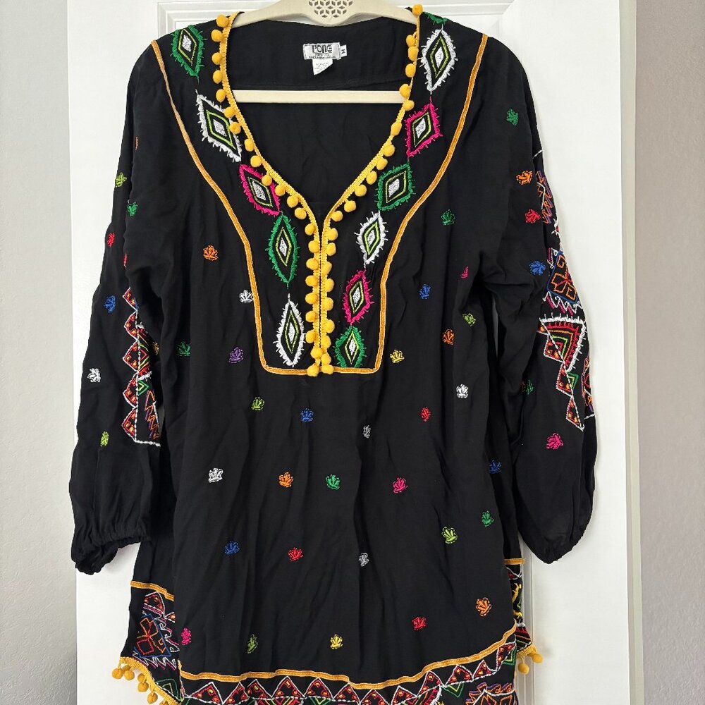 Vintage Pong Poco Ltd Tunic